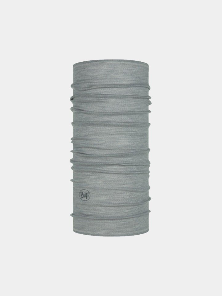 BUFF UNISEX Bandana / Saç Bandı BUFF MERINO LIGHTWEIGHT SOLID LIGHTGREY BOYUNLUK