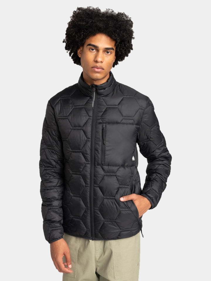 QUIKSILVER ERKEK CEKET FUSE JACKET Siyah - XXL