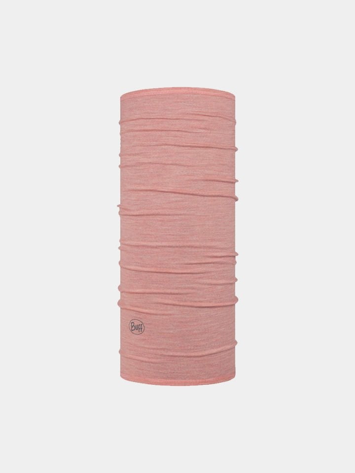 BUFF UNISEX Bandana / Saç Bandı BUFF MERINO LIGHTWEIGHT MULTISTRIPES LIGHT ROSEWOOD BOYUNLUK