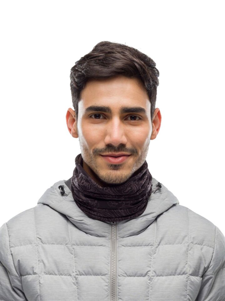 BUFF UNISEX Bandana / Saç Bandı BUFF ORIGINAL ECOSTRETCH AFGAN GRAPHITE BOYUNLUK