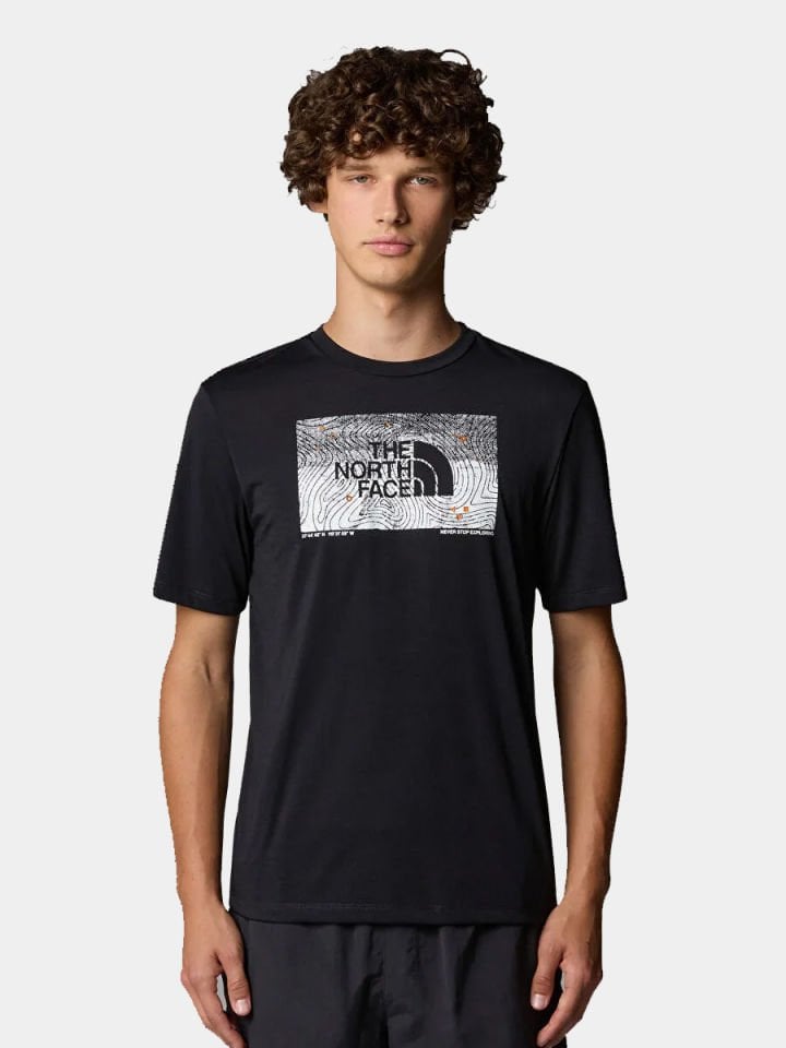 The North Face Foundation Abstract Graphic Tee Erkek T-Shirt