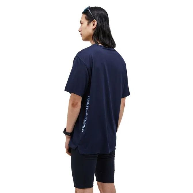 PEAK PERFORMANCE ERKEK T-SHIRT M Trail SS SALUTE BLUE - XL