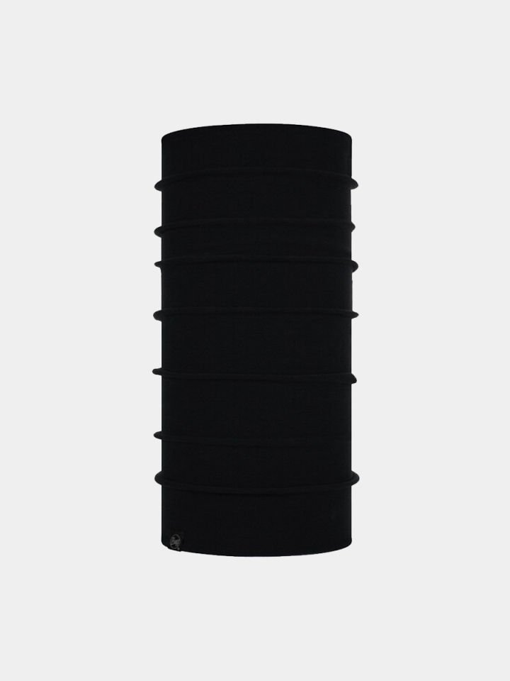 BUFF UNISEX Bandana / Saç Bandı BUFF POLAR REVERSIBLE SOLID BLACK/BLACK BOYUNLUK