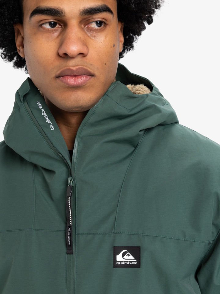 QUIKSILVER ERKEK CEKET OVERCAST 3K PARKA Orman - XL