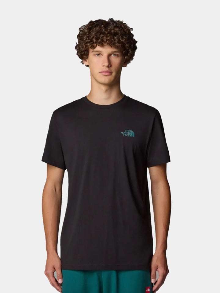 The North Face M Ss Box Nse Tailgrid Infill Tee Erkek T-Shirt