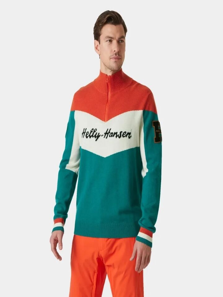 HELLY HANSEN ERKEK KAZAK HELLY HANSEN APRES KNITTED KAZAK XL - Emerald