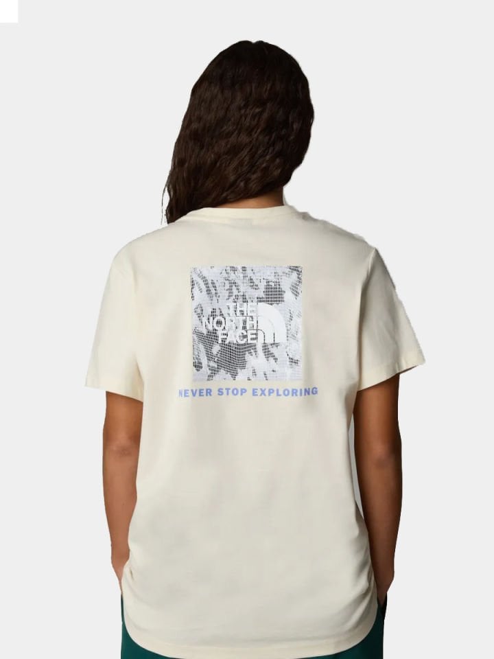 The North Face W S/S Box Nse Tailgrid Infill Relaxed Te Kadın T-Shirt