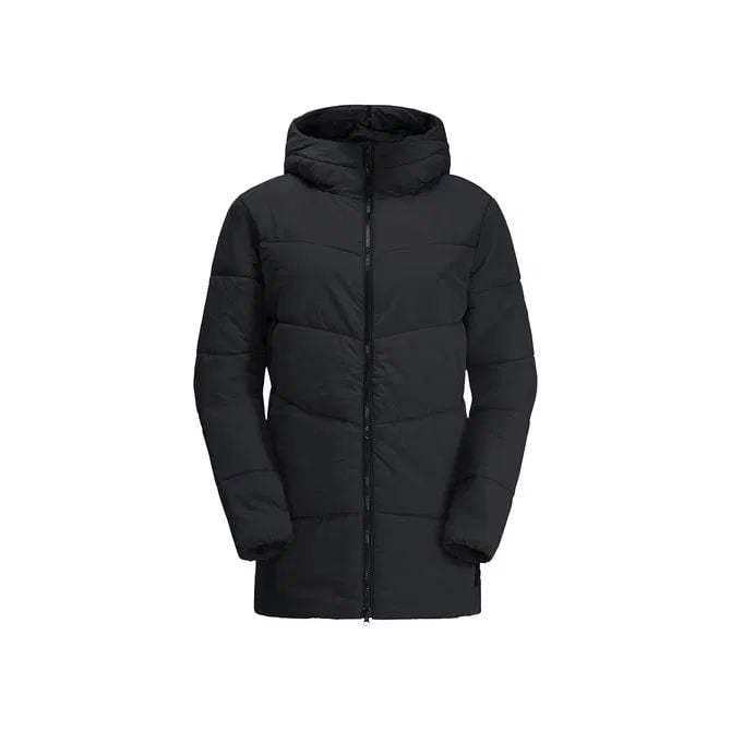 JACK WOLFSKIN KADIN OUTDOOR CEKETİ KAROLINGER LONG JKT W phantom - XS