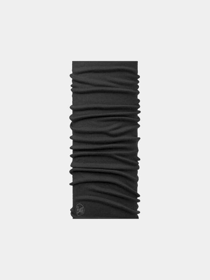 BUFF UNISEX Bandana / Saç Bandı BUFF POLAR SOLID BLACK BOYUNLUK