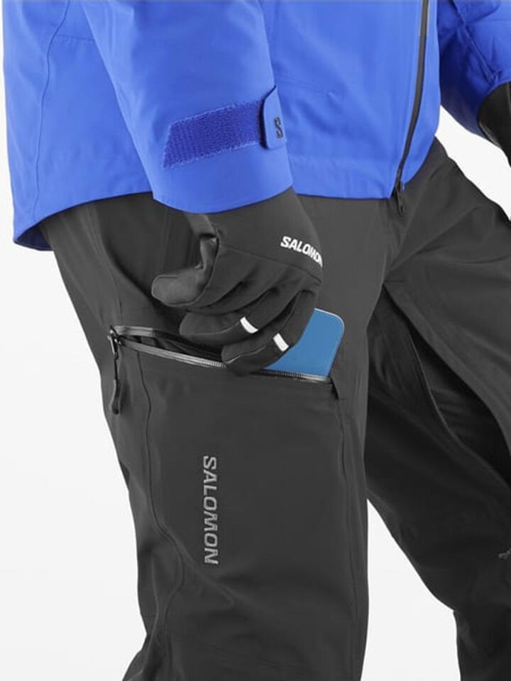 SALOMON ERKEK KAYAK PANTOLONU BRILLIANT PANT M Derin Siyah - XL