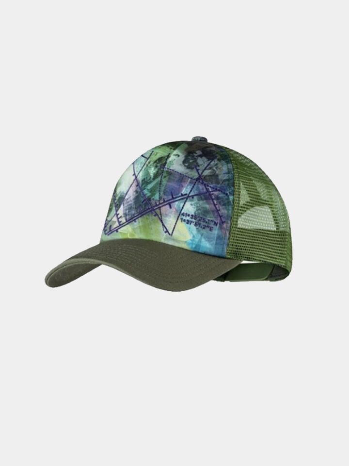 BUFF UNISEX Bandana / Saç Bandı BUFF TRUCKER CAP CAMPAST GREEN L/XL ŞAPKA