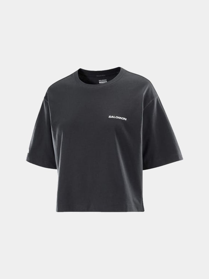 SALOMON Logo Short Kadın T-Shirt