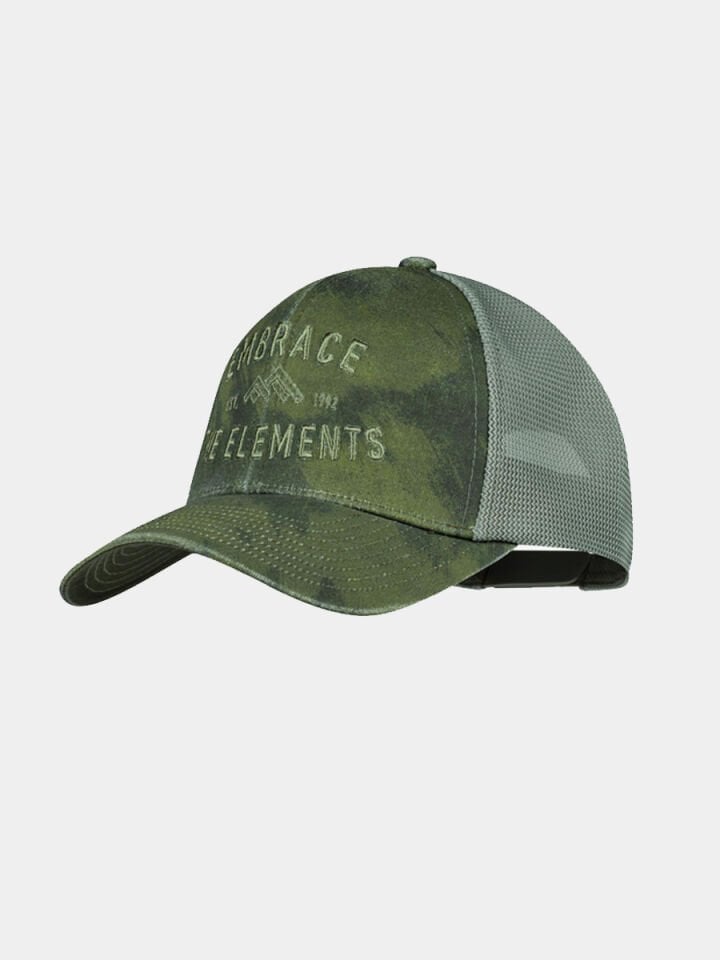 BUFF UNISEX ŞAPKA BUFF EXPLORE TRUCKER CAP TERY FOREST L/XL ŞAPKA