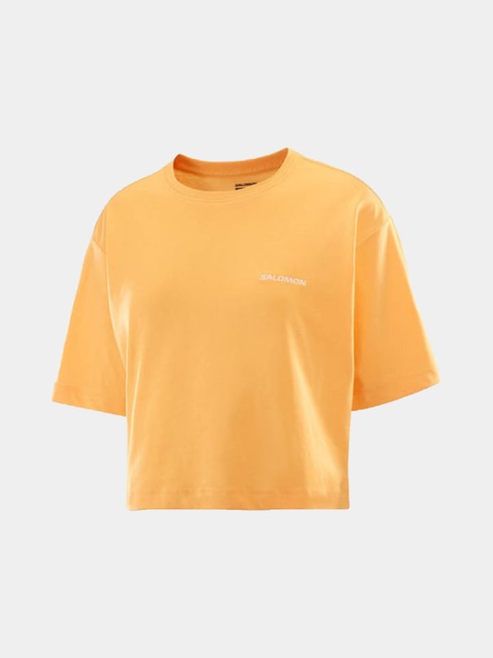 SALOMON Logo Short Kadın T-Shirt