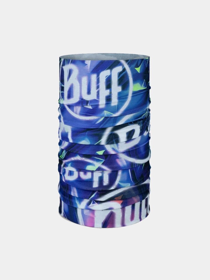 BUFF UNISEX Bandana / Saç Bandı BUFF ORIGINAL ECOSTRETCH WATTR BLUE BOYUNLUK