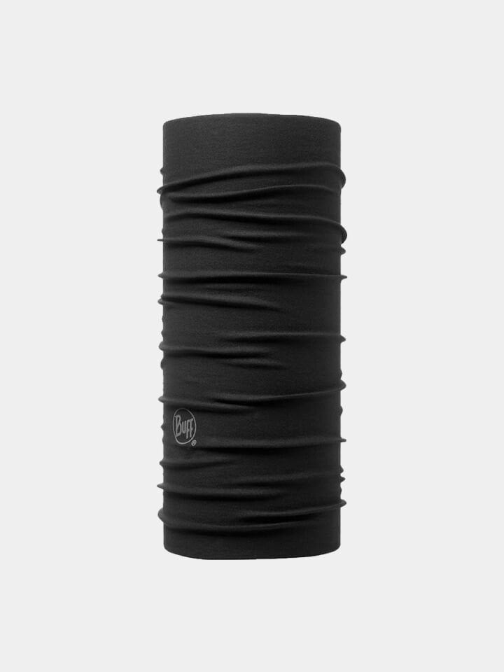 BUFF UNISEX Bandana / Saç Bandı BUFF ORIGINAL ECOSTRETCH SOLID BLACK BOYUNLUK