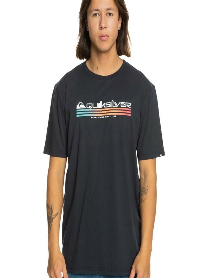 QUIKSILVER ERKEK T-SHIRT OMNI FILL SS DARK NAVY - XXL