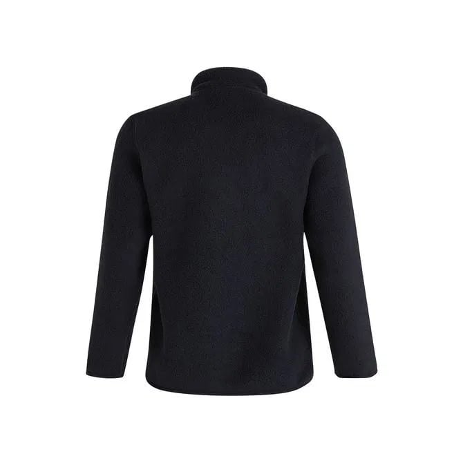 PEAK PERFORMANCE KADIN FLEECE W Fleece Snap T-Neck BLACK - XS