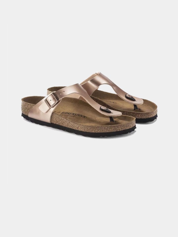 Birkenstock Gizeh Bf Metallic Parmak Arasi Kadın Terlik