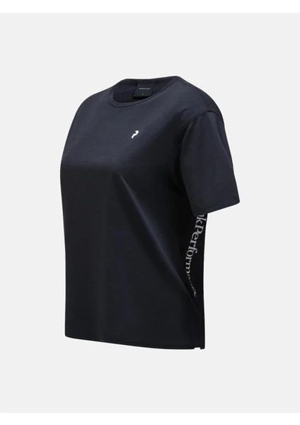 PEAK PERFORMANCE KADIN T-SHIRT W Trail SS BLACK - XL