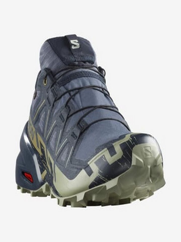 SALOMON ERKEK PATİKA KOŞUSU AYAKKABISI SPEEDCROSS 6 GTX Grisaille-Carbon-Tea - 9.5