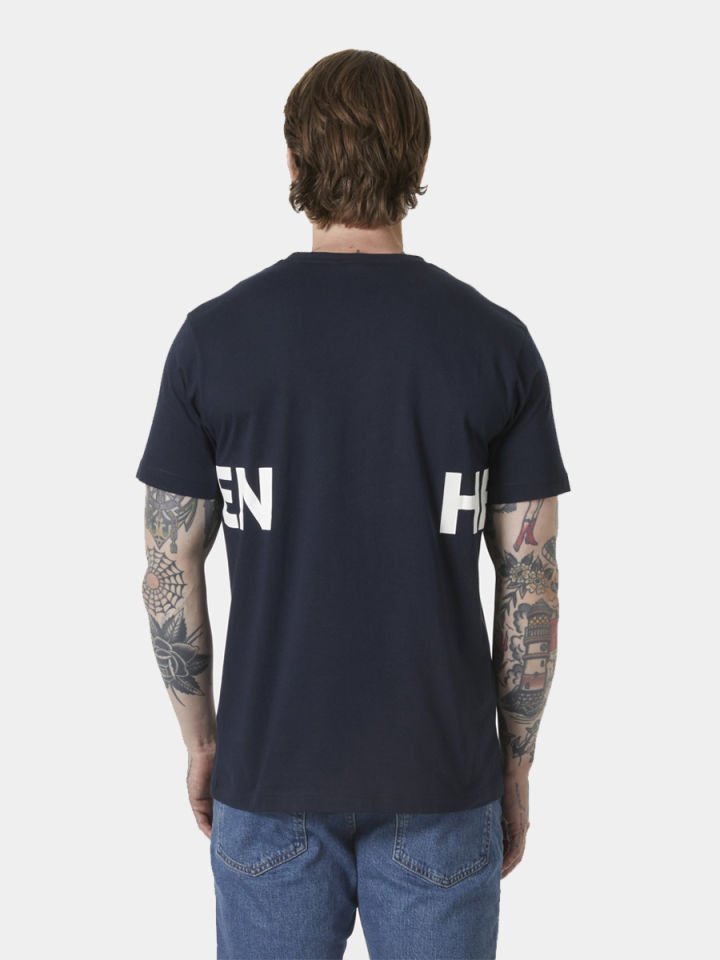 HELLY HANSEN Core Graphic Erkek T-Shirt 2.0 NAVY - XL