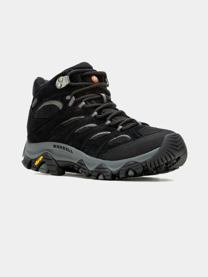 MERRELL Moab 3 Mid GTX Kadın Outdoor Bot Black-Grey - 37.5
