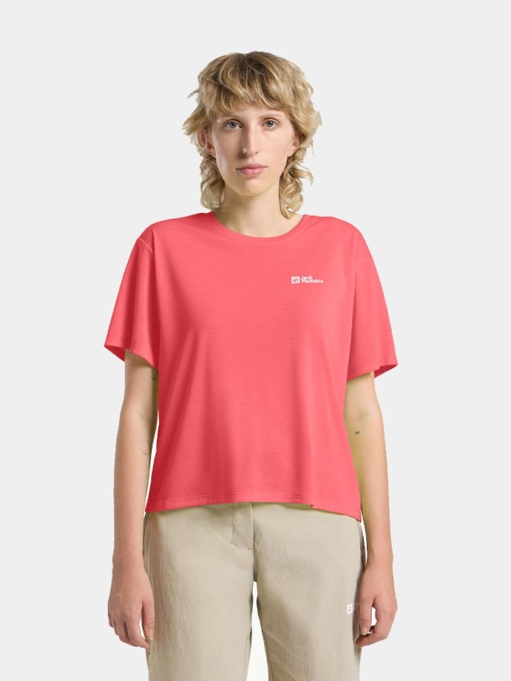 Jack Wolfskin Vonnan Crop T Kadın T-Shirt