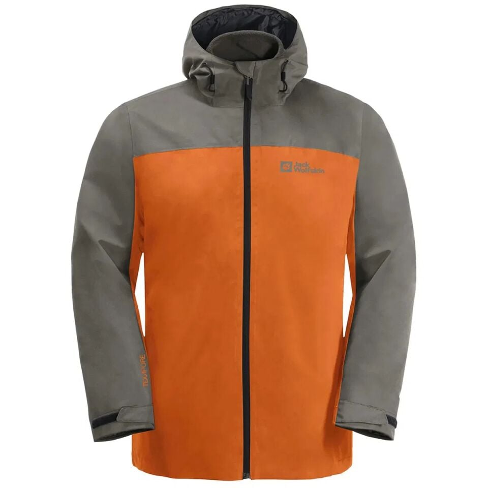 JACK WOLFSKIN ERKEK OUTDOOR CEKETİ TAUBENBERG 3IN1 JKT M blood orange - XXL