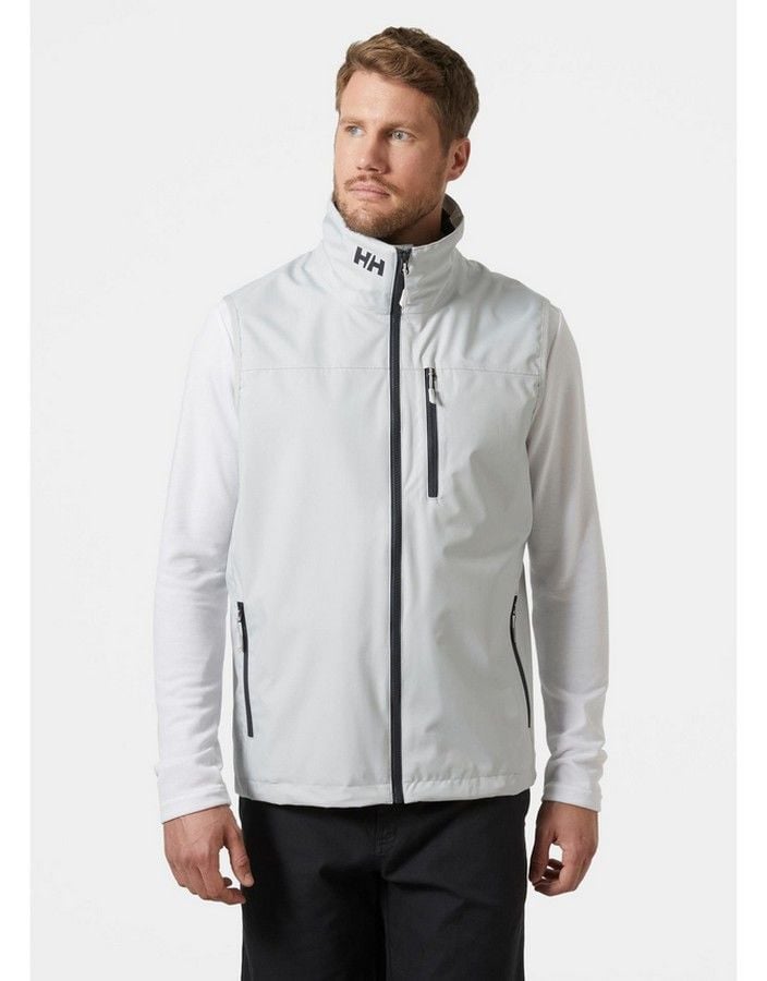 HELLY HANSEN ERKEK YELEK HELLY HANSEN CREW YELEK 2.0 Grey Fog - M