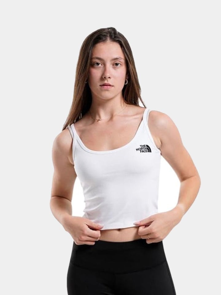 The North Face W Simple Dome Slim Crop Tank Kadın T-Shirt