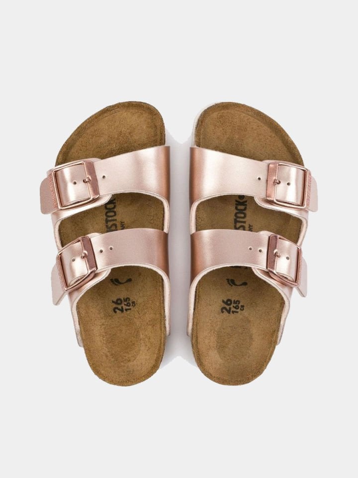 Birkenstock Arizona Bf Electric Metallic Kadın Çift Bantlı Terlik