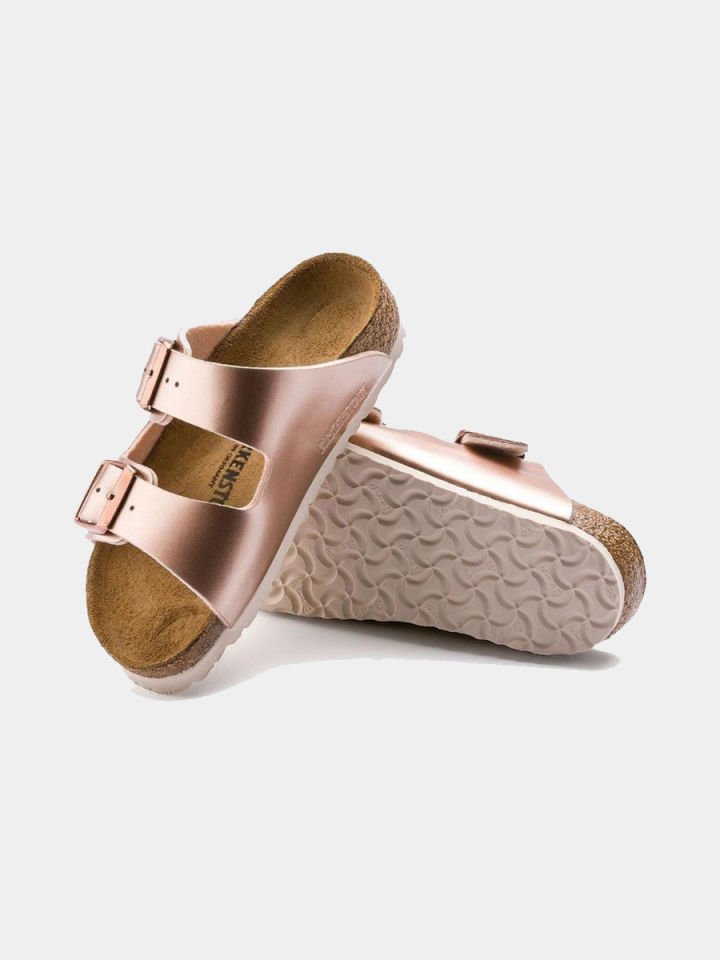 Birkenstock Arizona Bf Electric Metallic Kadın Çift Bantlı Terlik