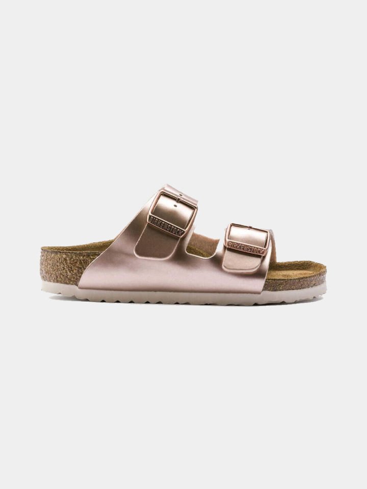 Birkenstock Arizona Bf Electric Metallic Kadın Çift Bantlı Terlik