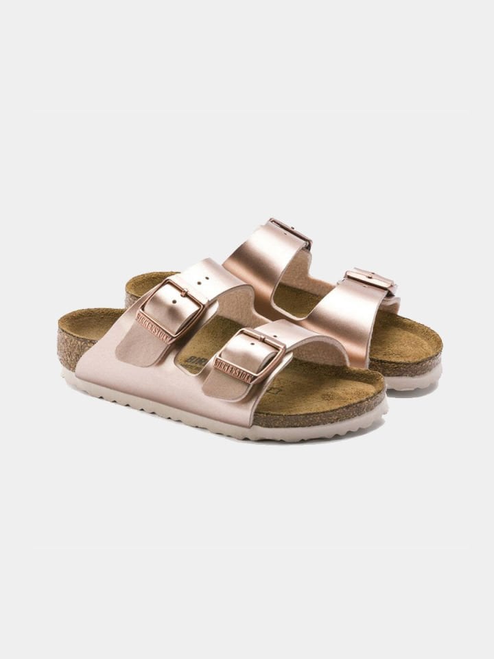 Birkenstock Arizona Bf Electric Metallic Kadın Çift Bantlı Terlik