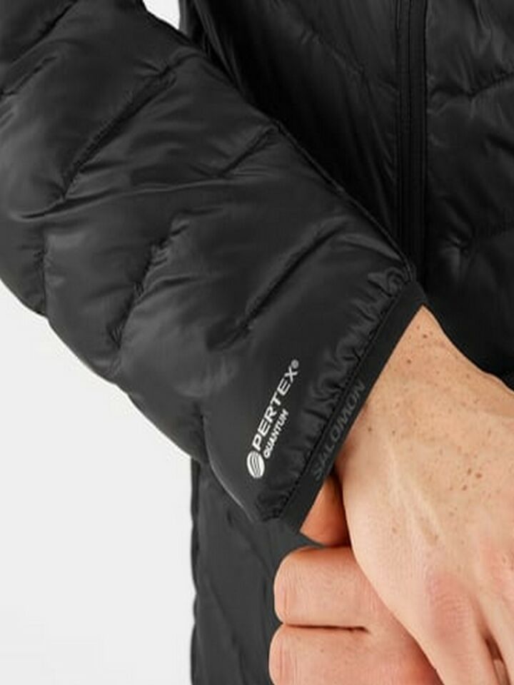 SALOMON Outline Primaloft Hdy Erkek Outdoor Ceket DEEP BLACK - 2XL