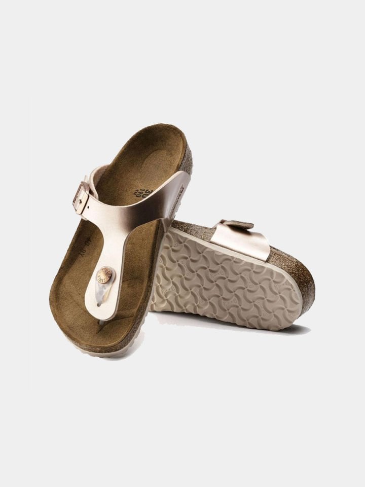 BIRKENSTOCK Arizona Bf Electric Metallic Kadın Çift Bantlı Terlik