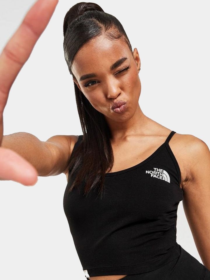 The North Face W Simple Dome Slim Crop Tank Kadın T-Shirt