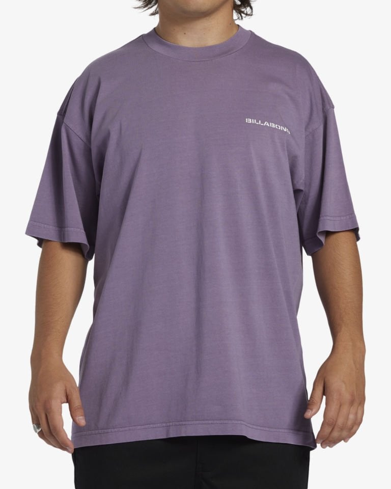 BILLABONG ERKEK T-SHIRT PARADISE BURNIN  TEES PPD0 WASHED VIOLET - S