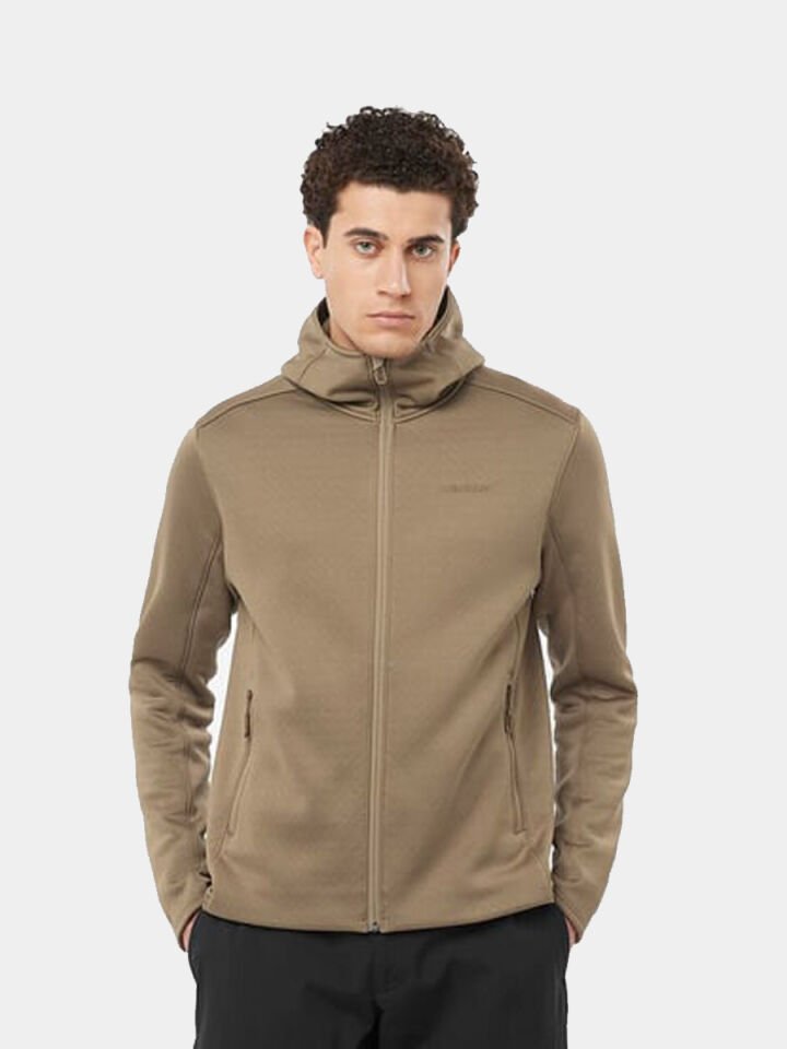 SALOMON Sntial Midfleece FZ HD Erkek Polar
