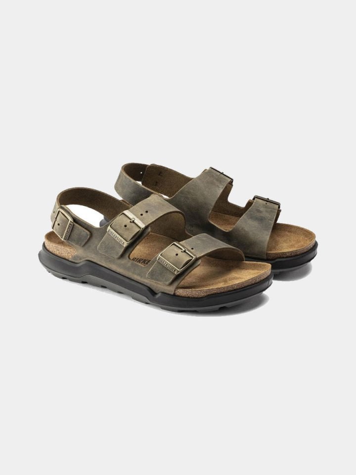 BIRKENSTOCK Milano Ct Bf Artic Old Çift Bantlı Erkek Sandalet