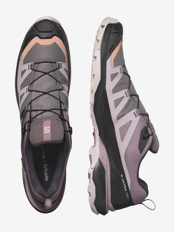 SALOMON KADIN OUTDOOR AYAKKABI X ULTRA 360 GTX W 6.5 - Plum Kitten/Phantom/Cork