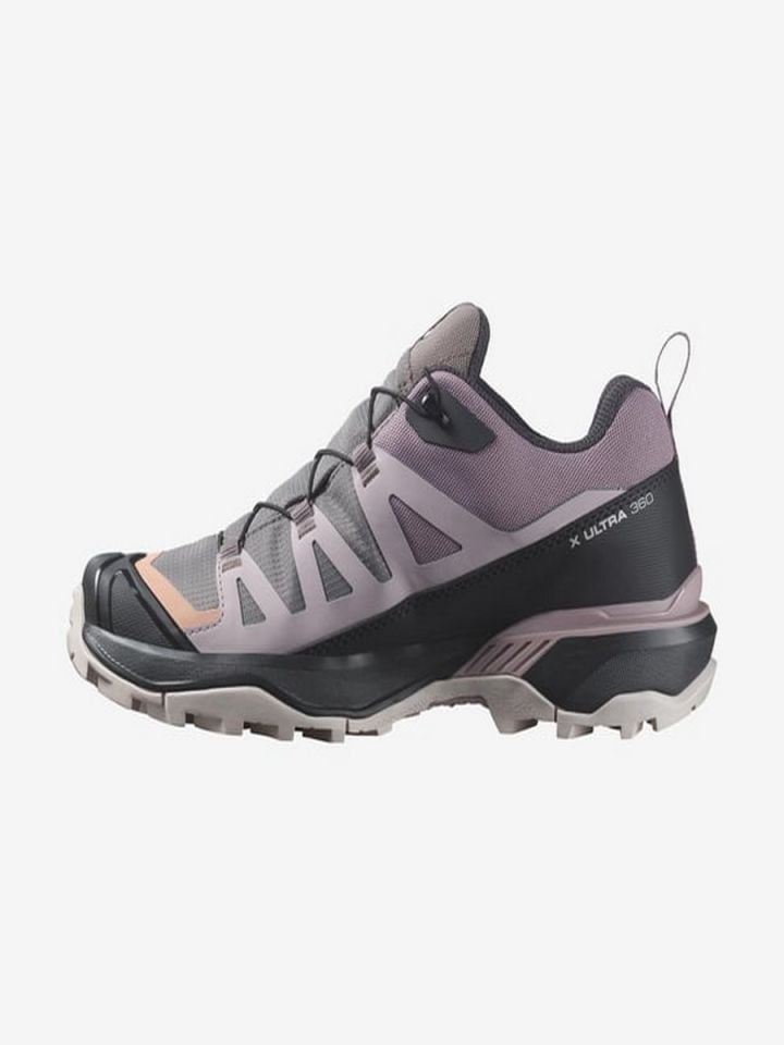 SALOMON KADIN OUTDOOR AYAKKABI X ULTRA 360 GTX W 6.5 - Plum Kitten/Phantom/Cork