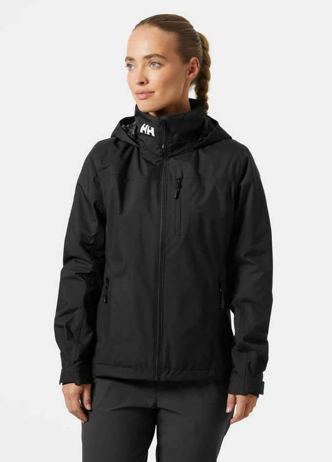 HELL HANSEN Crew Hooded Midlayer Kadın Mont 2.0 BLACK - XS