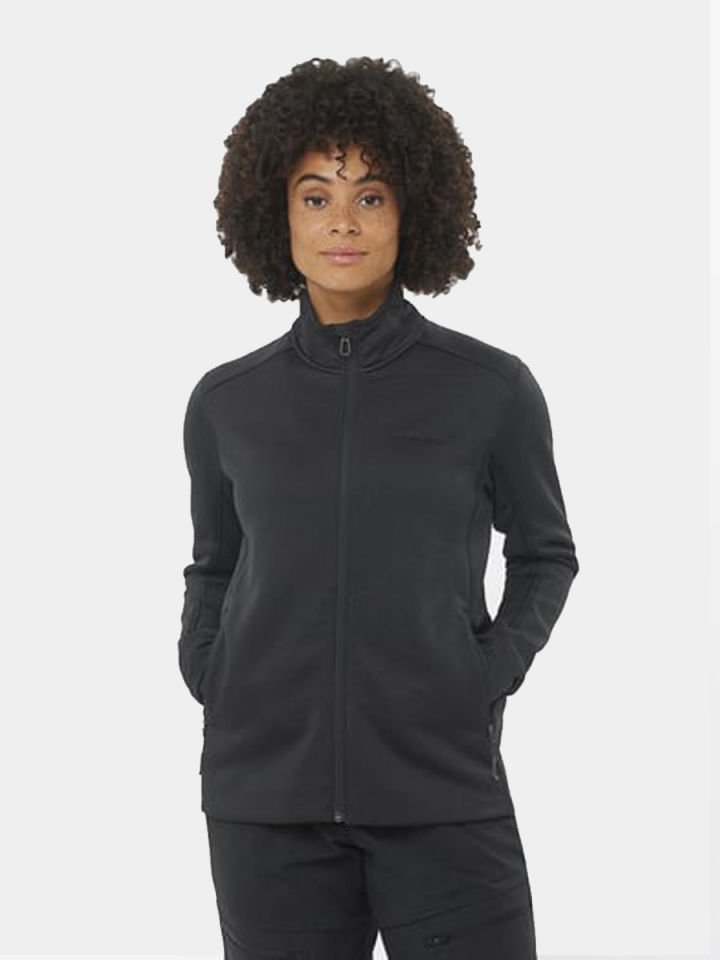 SALOMON Sntial Midfleece FZ HD Kadın Polar