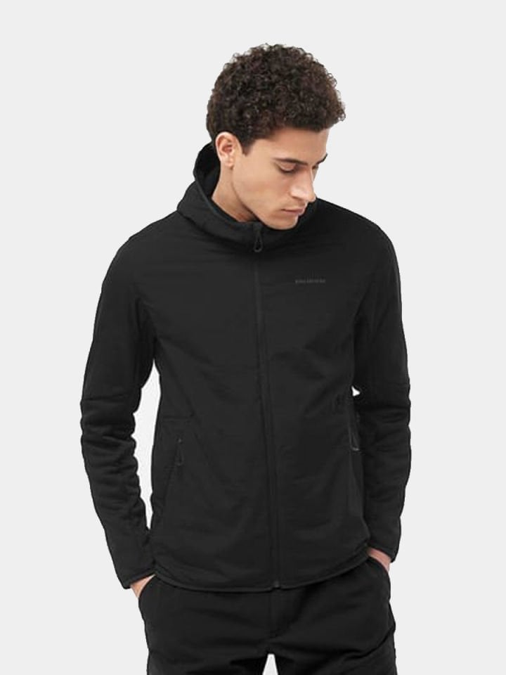SALOMON Outline Hybrid Warm HD Erkek Kapüşonlu Polar