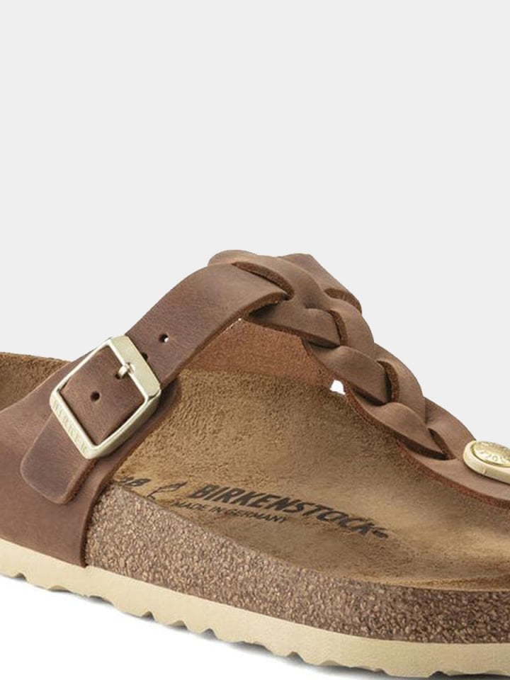 Birkenstock Gizeh Leoi Braided Kadın Parmak Arası Terlik