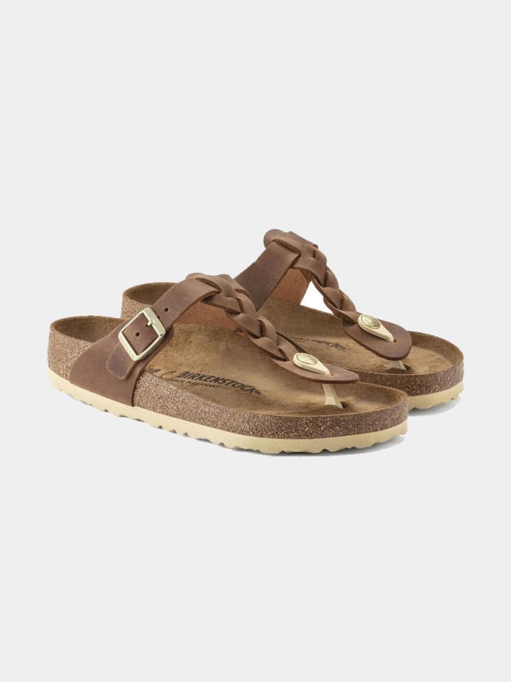 Birkenstock Gizeh Leoi Braided Kadın Parmak Arası Terlik
