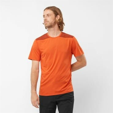 SALOMON Outline SS Tee Erkek Kısa Kollu T-Shirt