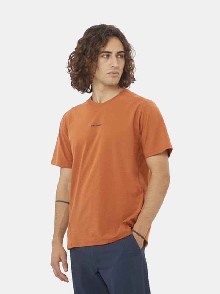 Salomon Trackline SS Tee Erkek T-Shirt